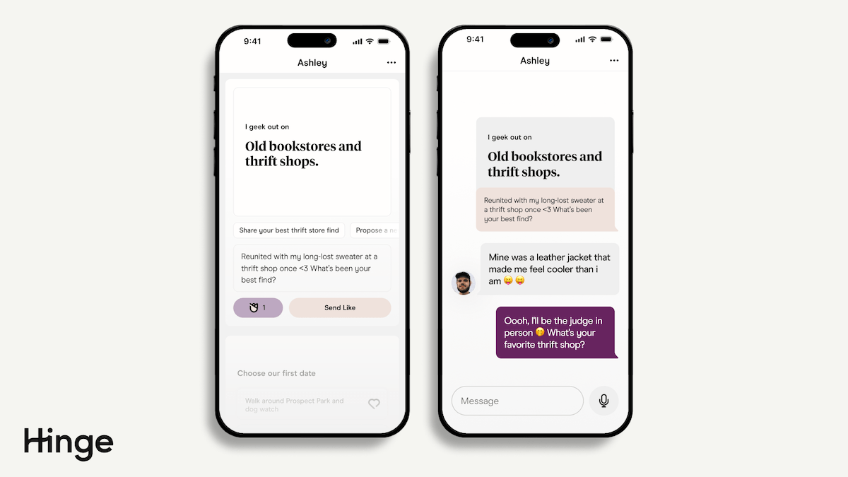 Hinge’s new AI feature helps daters move beyond boring small talk